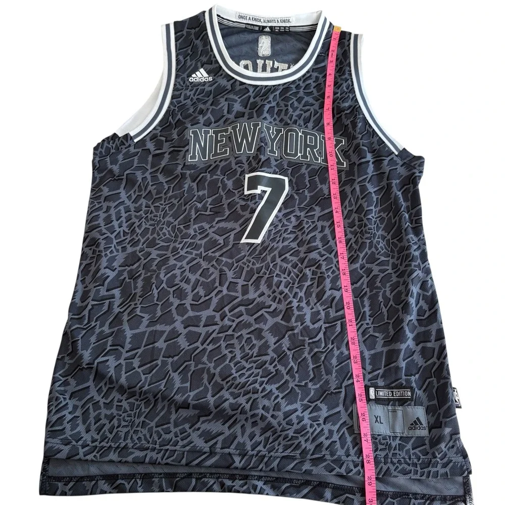 Adidas NBA New York Knicks #7 Limited Edition‎ Basketball Jersey Boys XL